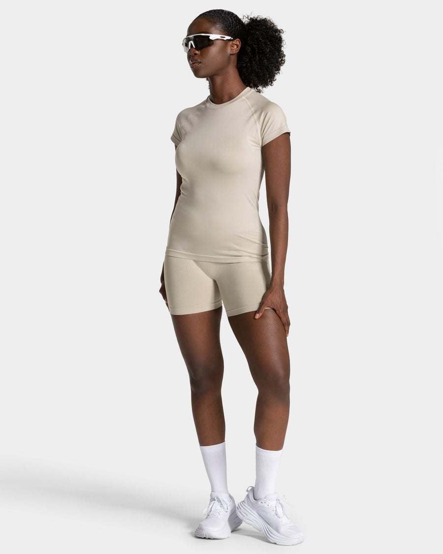 T-shirt END Running « Latte »