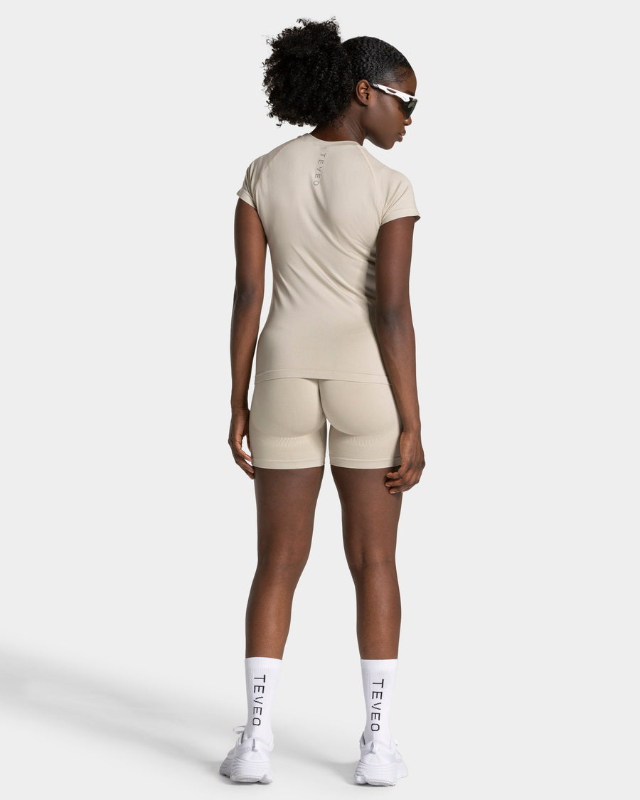 T-shirt END Running « Latte »