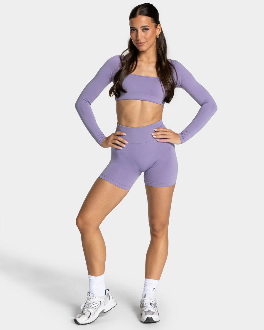 Short Femme Sculpt scrunch « lavande »