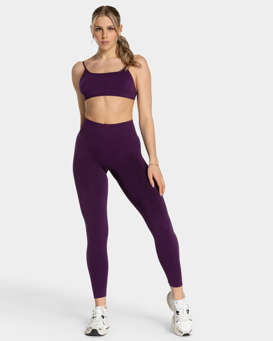 Legging Sculpt scrunch Femme « aubergine »
