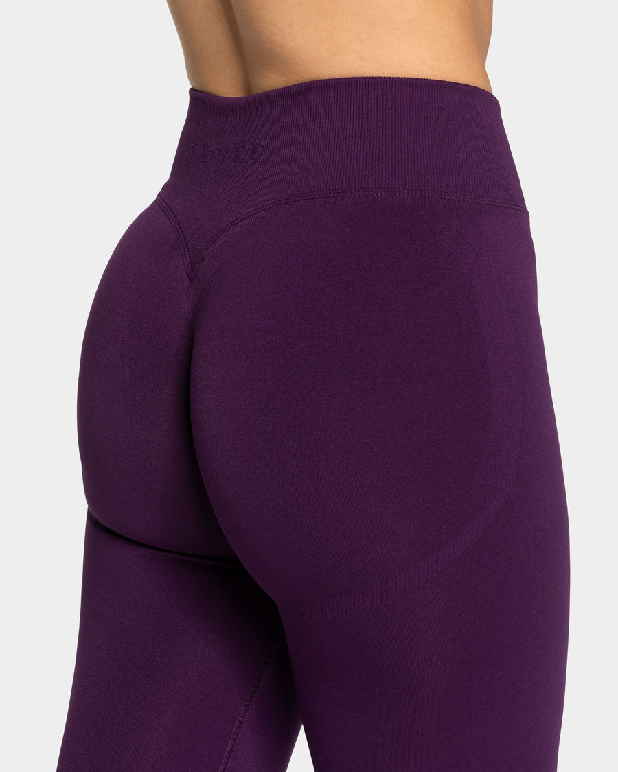 Legging Sculpt scrunch Femme « aubergine »