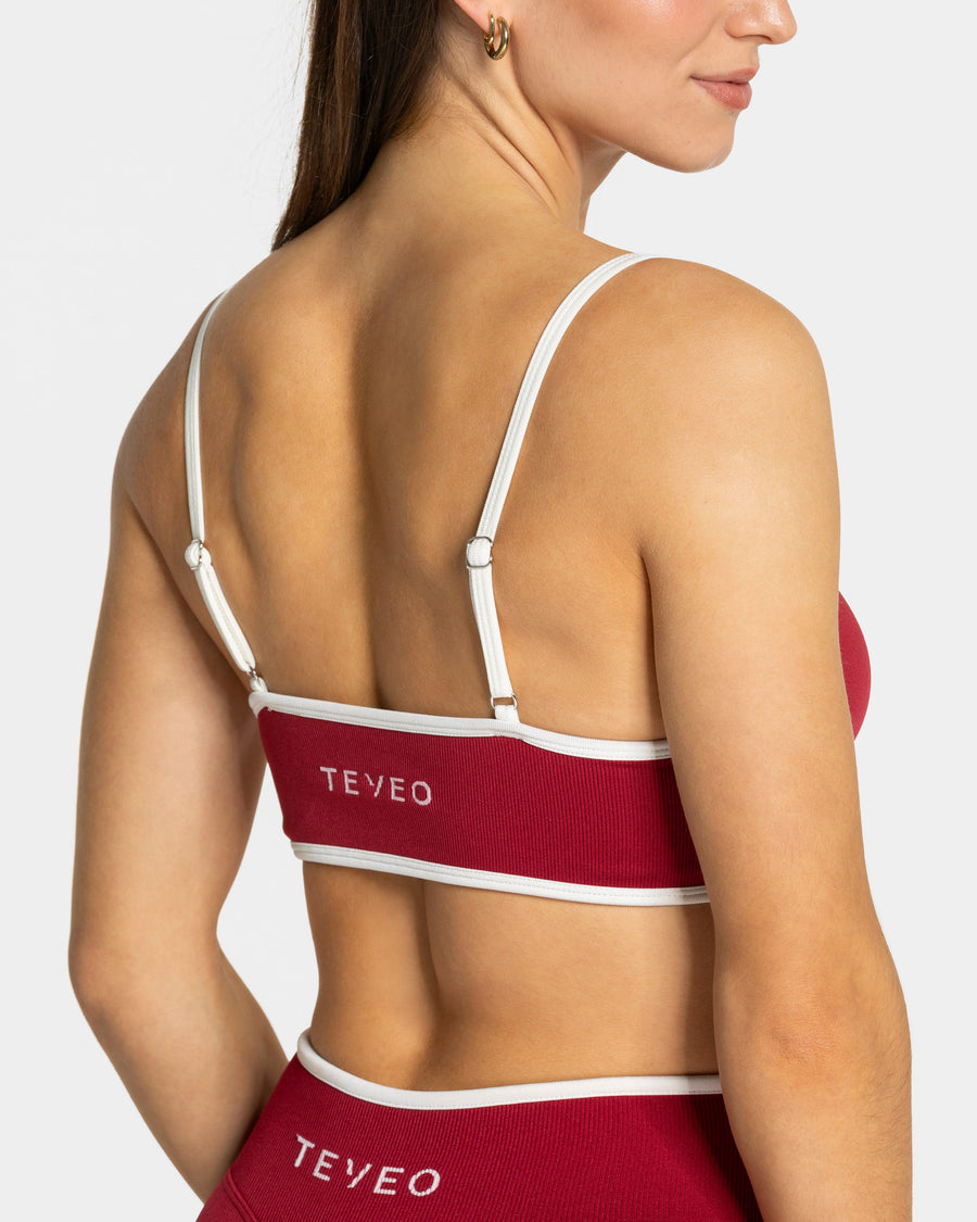 Brassière Contrastline « Cherry »
