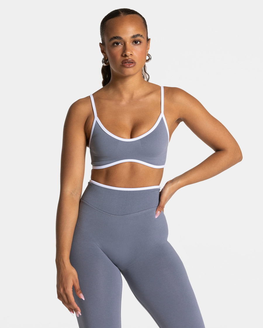 Brassière Contrastline « argenté »