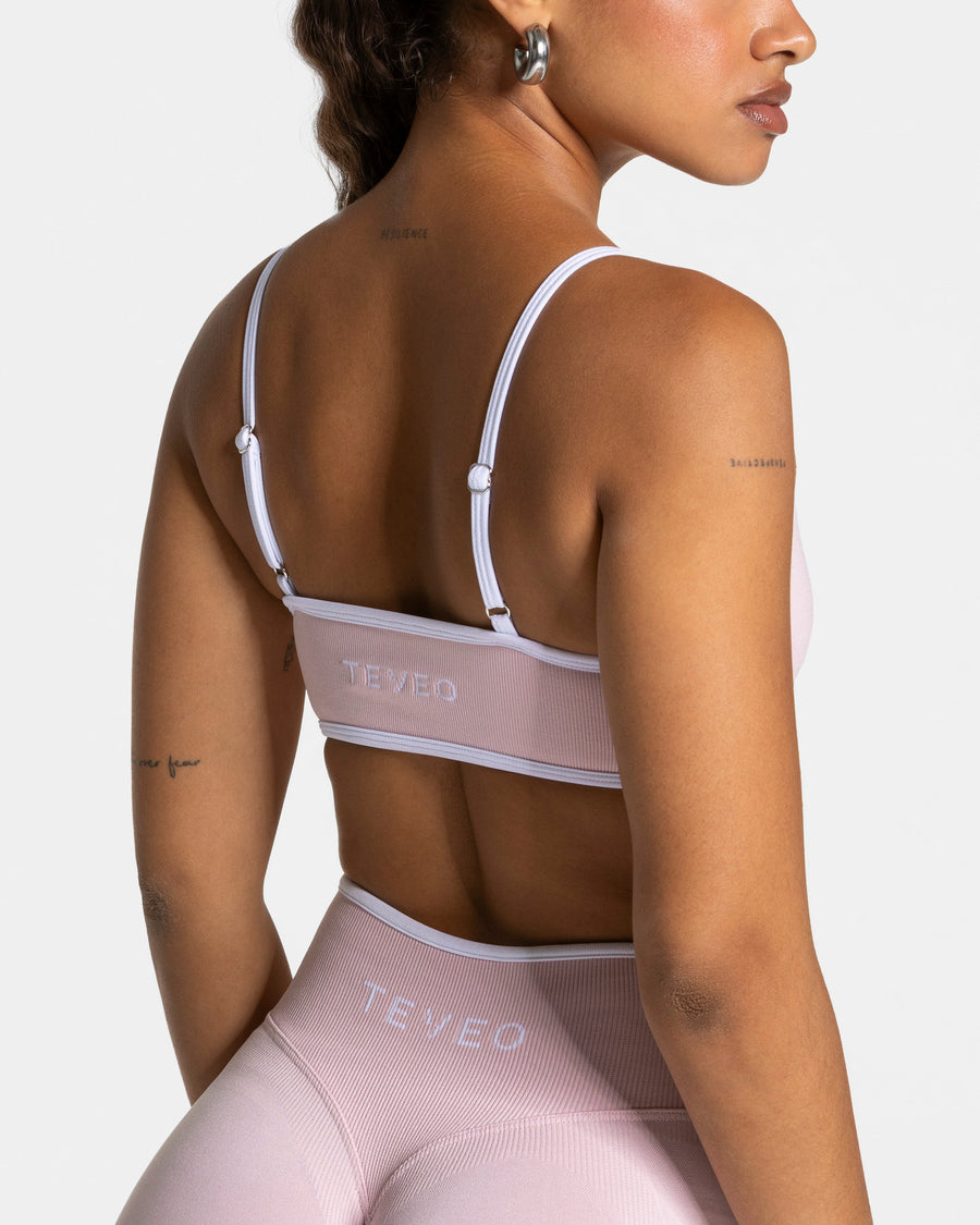 Brassière Contrastline « rose »