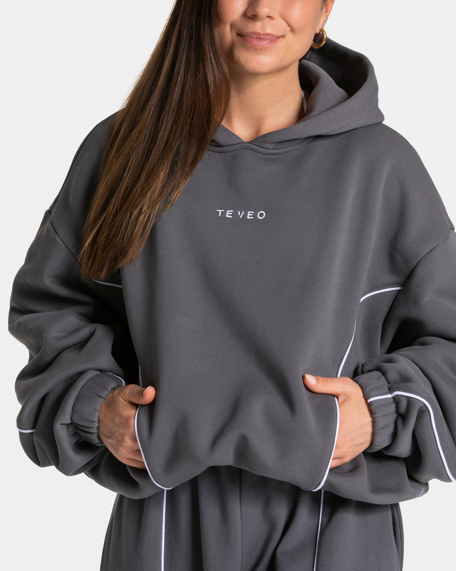 Sweat à capuche Contrastline « graphite »