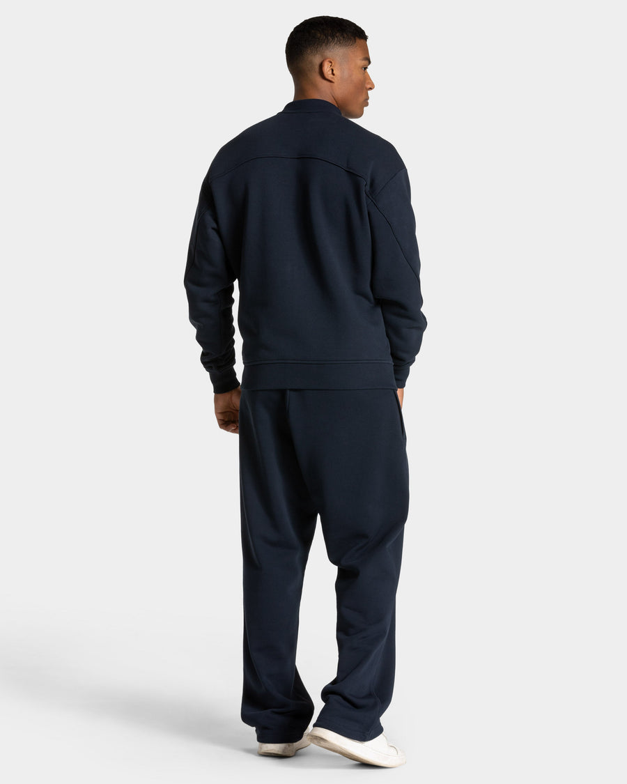 Sweat-shirt zippé Contrastline « Midnight »