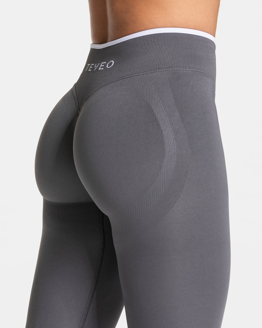 Legging Contrastline Sculpt scrunch « graphite »
