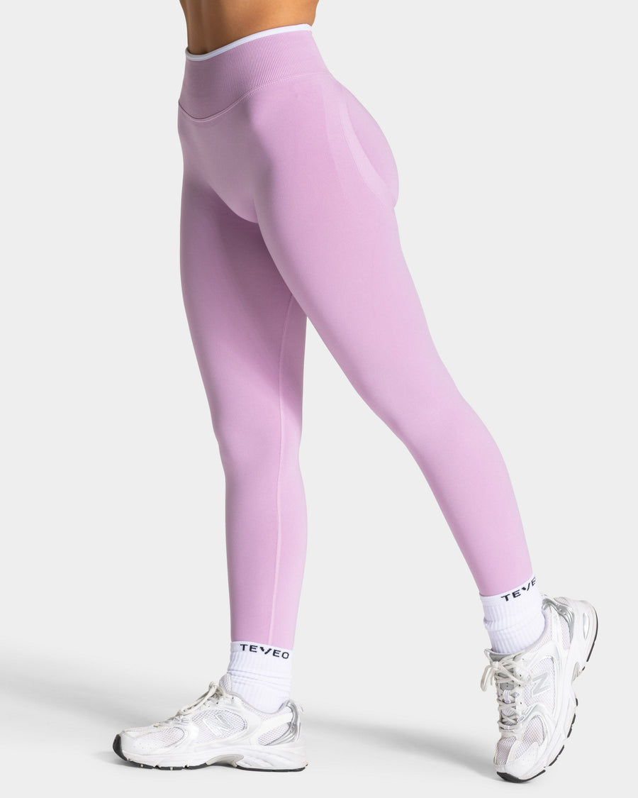Legging Contrastline Sculpt scrunch « orchidée »
