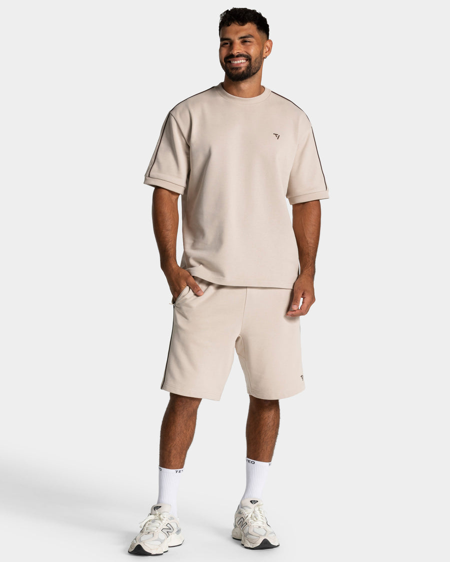 Short Contrastline « Cream »