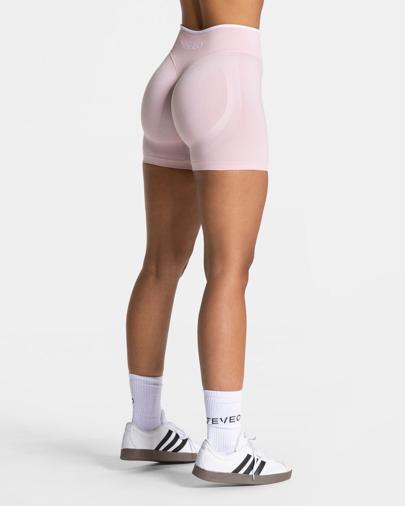Short Contrastline Sculpt scrunch « rose »