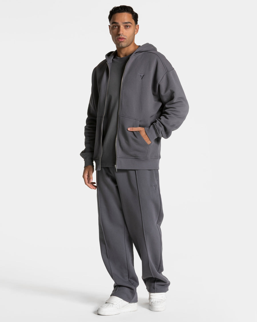 Veste de sport zippée Contrastline « graphite »