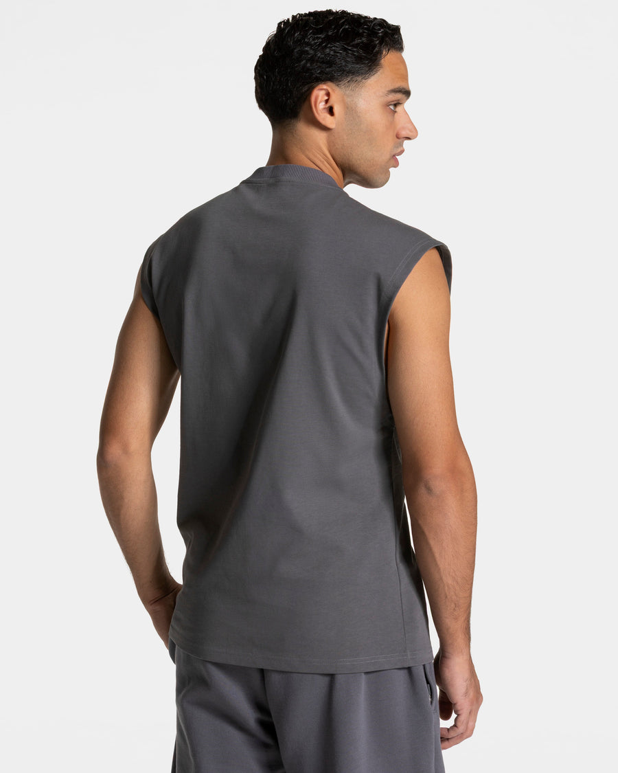 Débardeur Contrastline oversize « graphite »