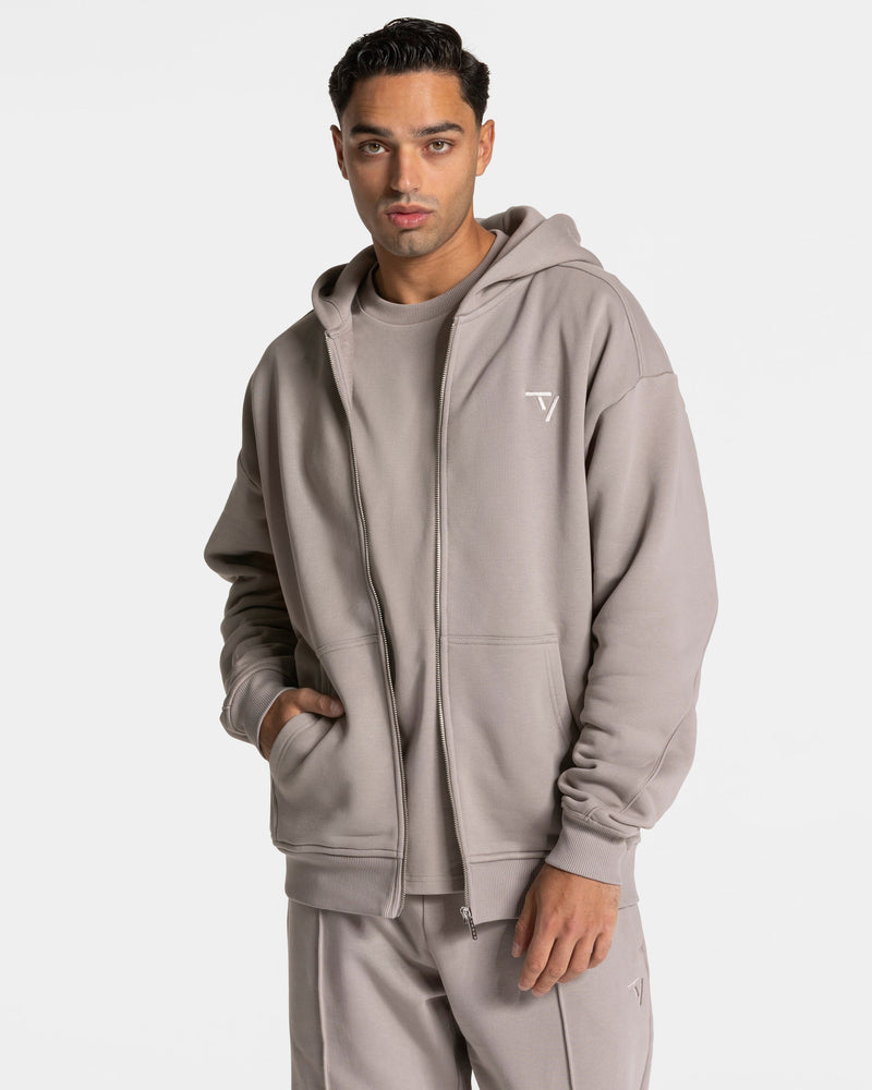 Veste de sport zippée Contrastline « stone »