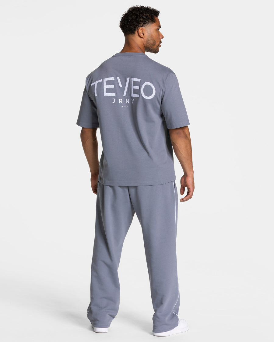 T-shirt oversize Journey « argenté »