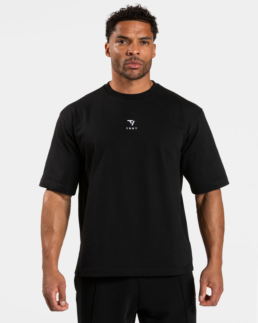 T-shirt oversize Journey « noir »