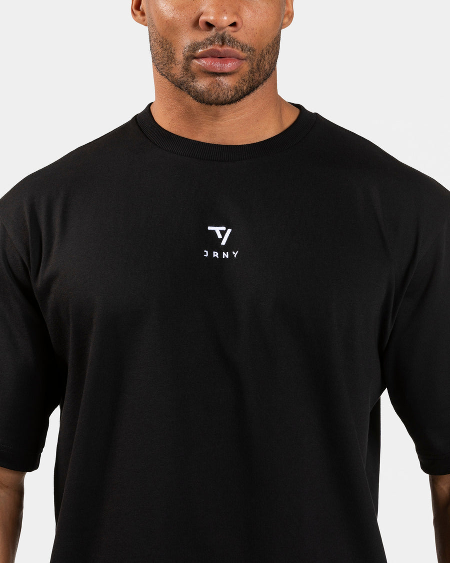 T-shirt oversize Journey « noir »