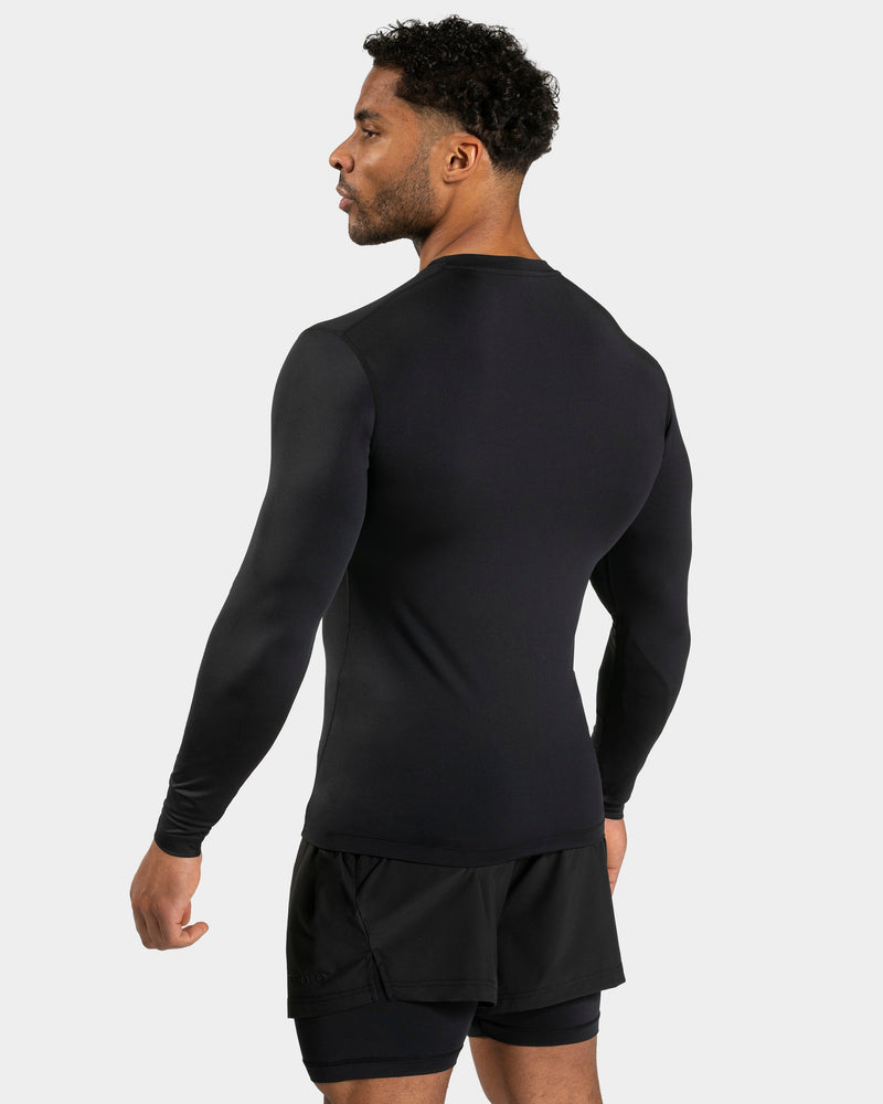Haut à manches longues Pace Compression « noir »
