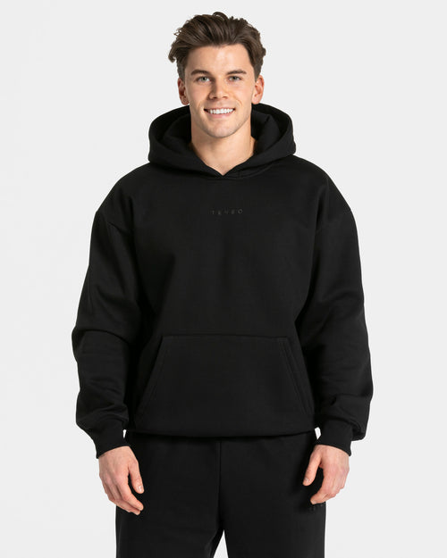 Sweat à capuche oversize RI’VAIV « noir »