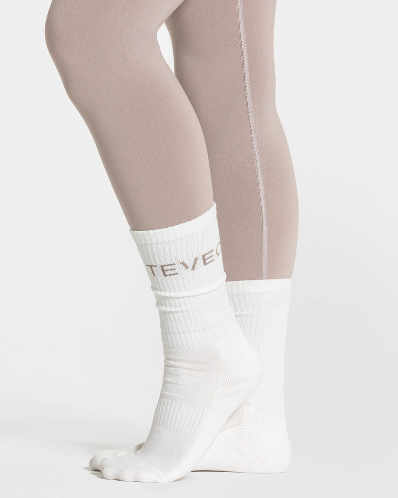 Chaussettes RI’VAIV (2 paires) « blanc cassé »