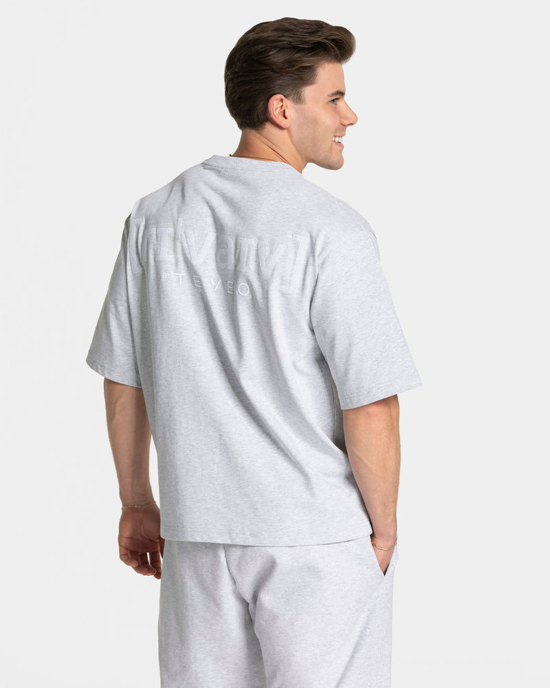 T-shirt oversize RI’VAIV « gris clair »