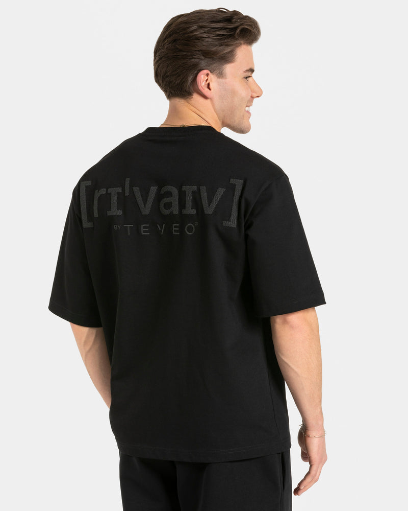T-shirt oversize RI’VAIV « noir »