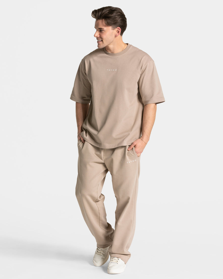 T-shirt oversize RI’VAIV « taupe »