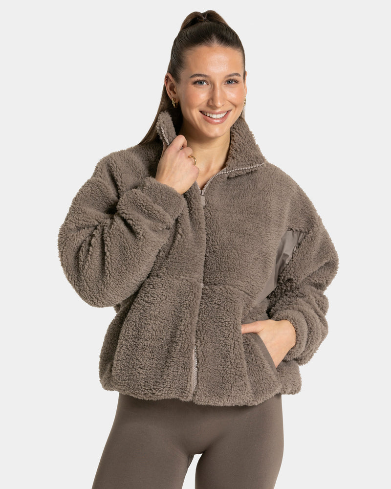Veste de sport Teddy « moka »