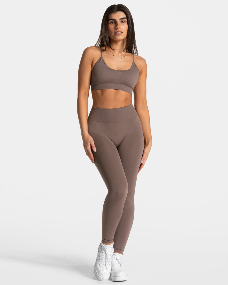 Legging Covert Scrunch Timeless Pro « moka »