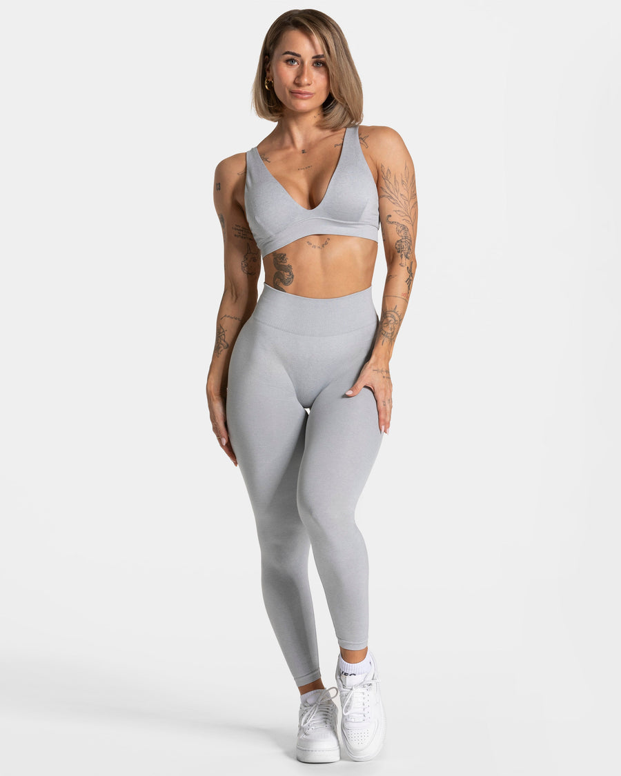 Legging Covert Scrunch Timeless Pro « gris clair »