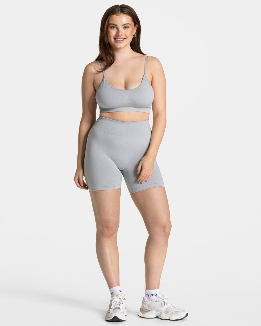 Short Covert Scrunch Timeless Pro « gris clair »