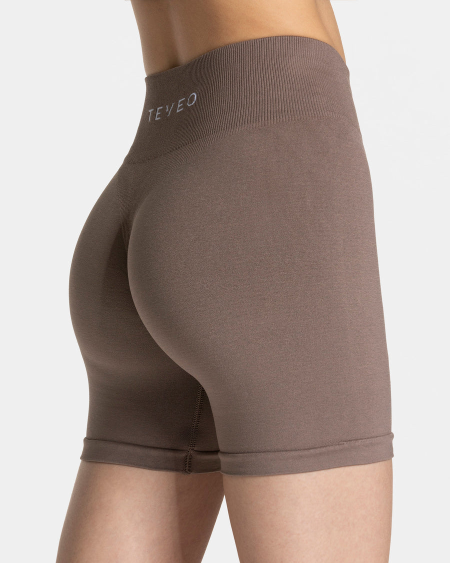 Short Covert Scrunch Timeless Pro « moka »