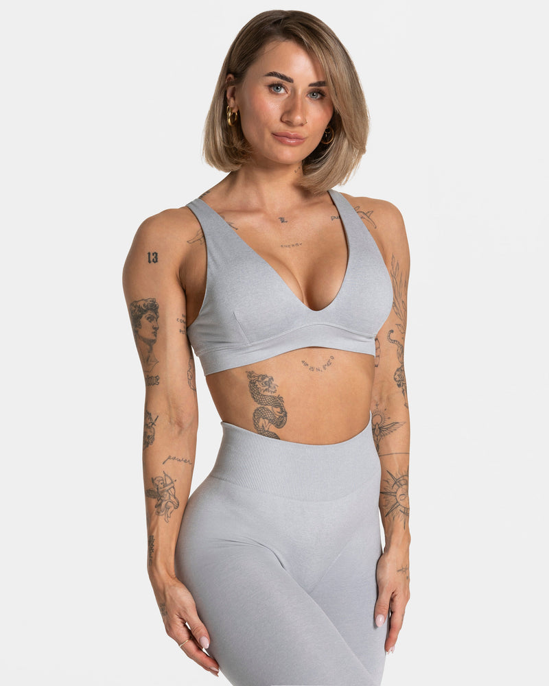 Brassière triangulaire Timeless Pro « gris clair »