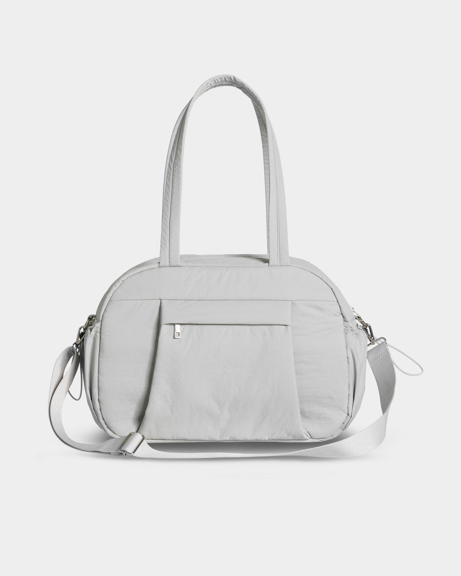 Sac de sport matelassé Lift « gris clair »