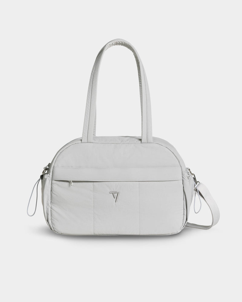 Sac de sport matelassé Lift « gris clair »