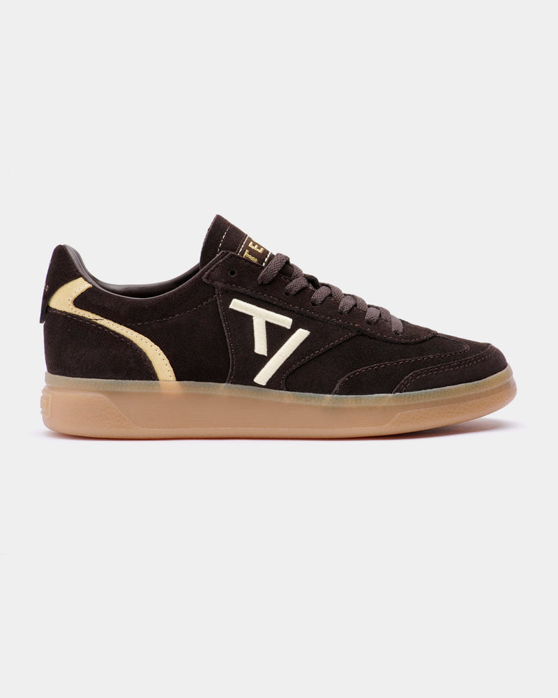 Baskets Classic Femme « Dark Chocolate/Butter Yellow »