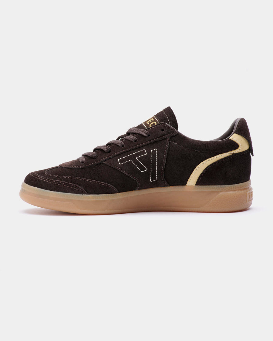 Baskets Classic Femme « Dark Chocolate/Butter Yellow »