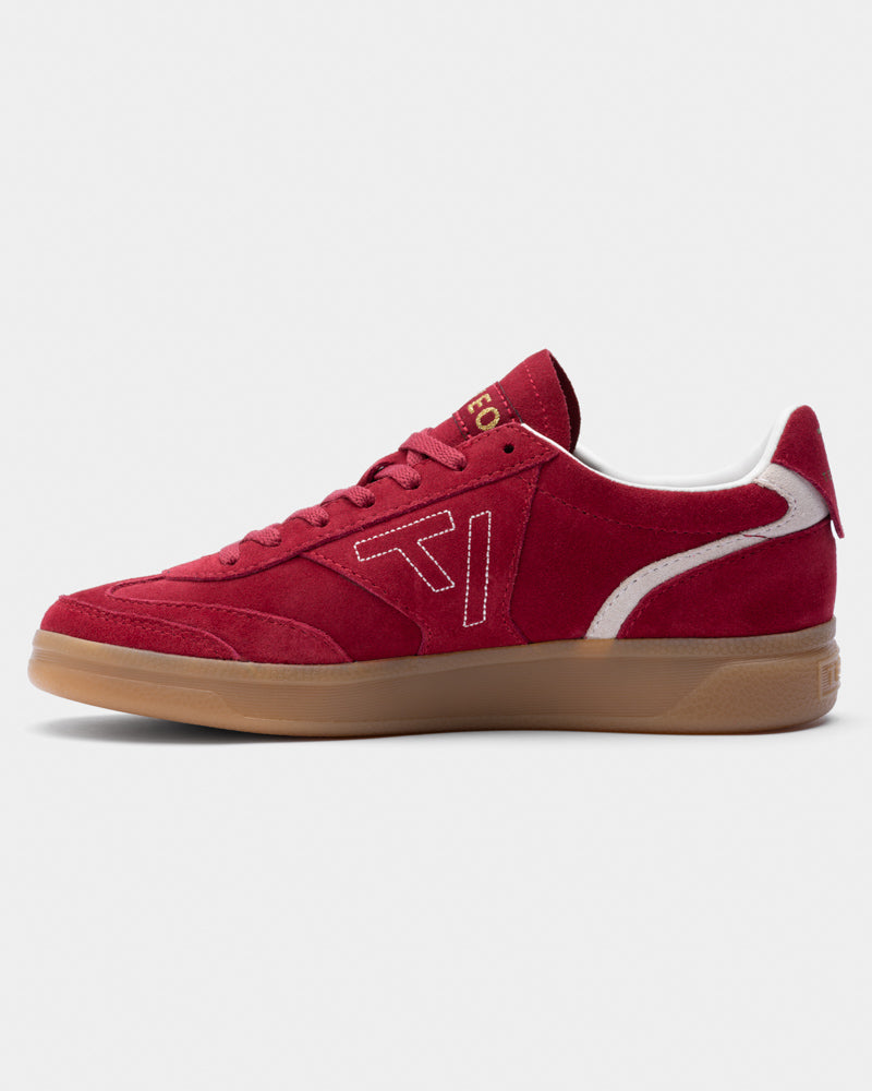 Baskets Classic Femme « bordeaux/blanc cassé »