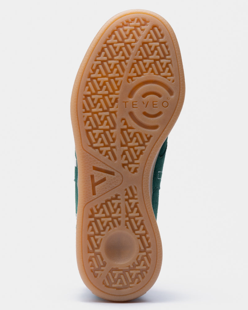 Baskets Classic Homme « vert foncé/blanc cassé »