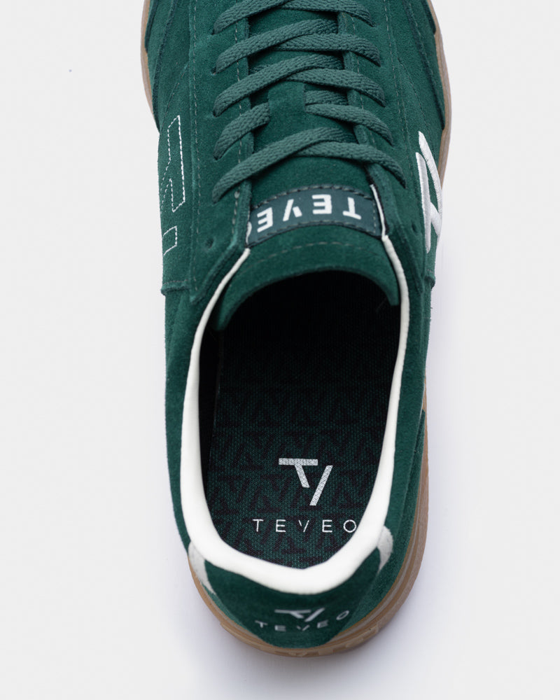 Baskets Classic Homme « vert foncé/blanc cassé »