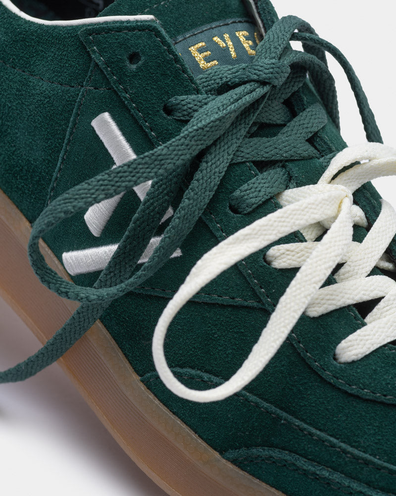 Baskets Classic Femme « vert foncé/blanc cassé »