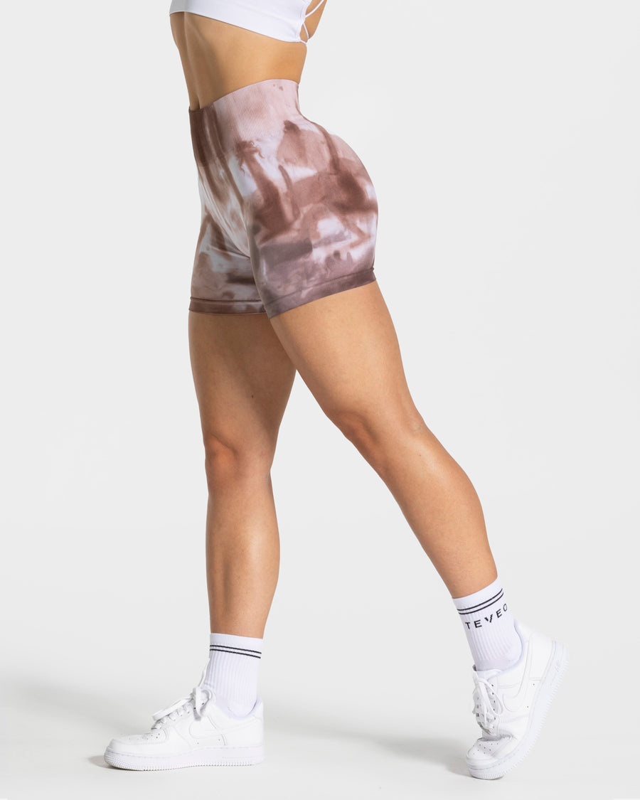 Short Tie Dye Scrunch « Earth »