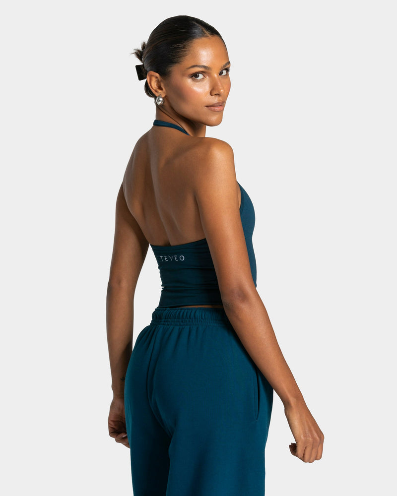 Haut dos nu Timeless Pro « sarcelle foncé »