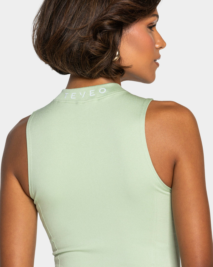 Débardeur zippé Timeless Pro « Ice Matcha »
