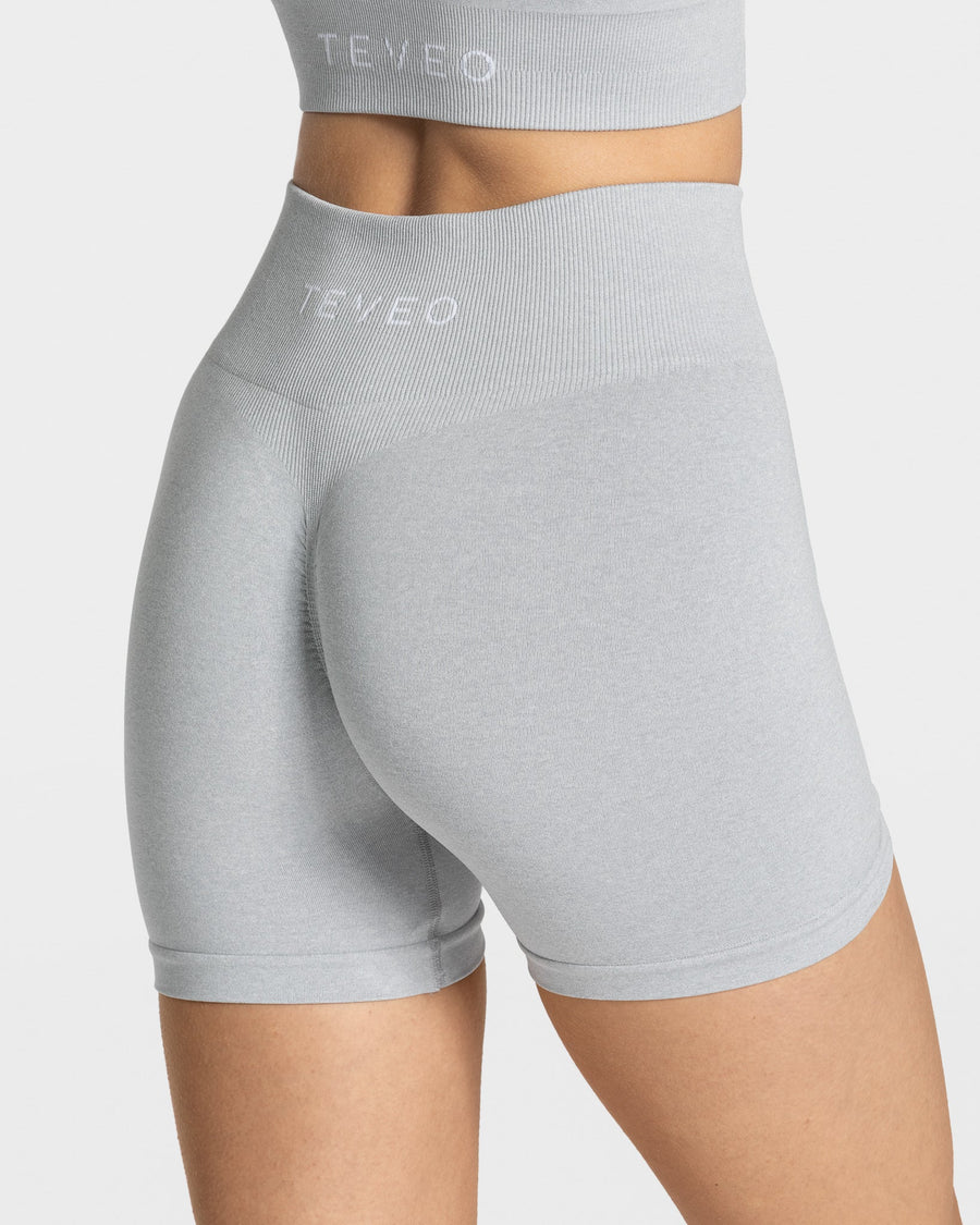 Short Timeless Scrunch « gris clair »