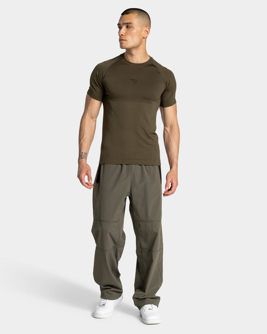 T-shirt Workout sans coutures « Olive »