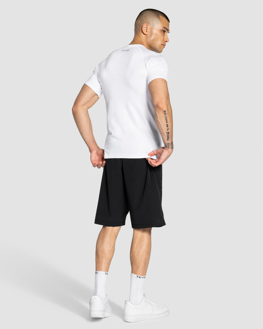 T-shirt Workout sans coutures « blanc »