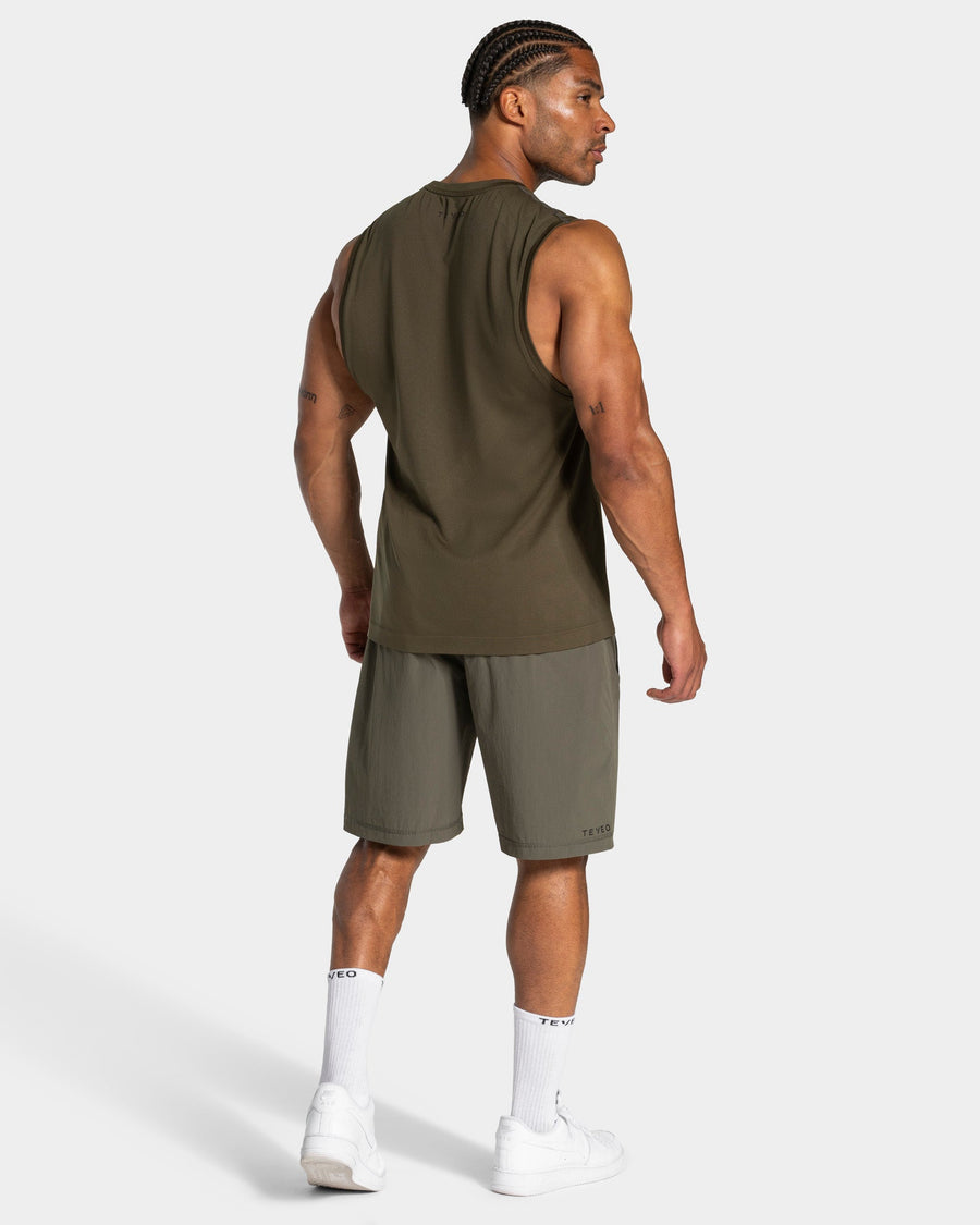 Débardeur Workout sans coutures « Olive »