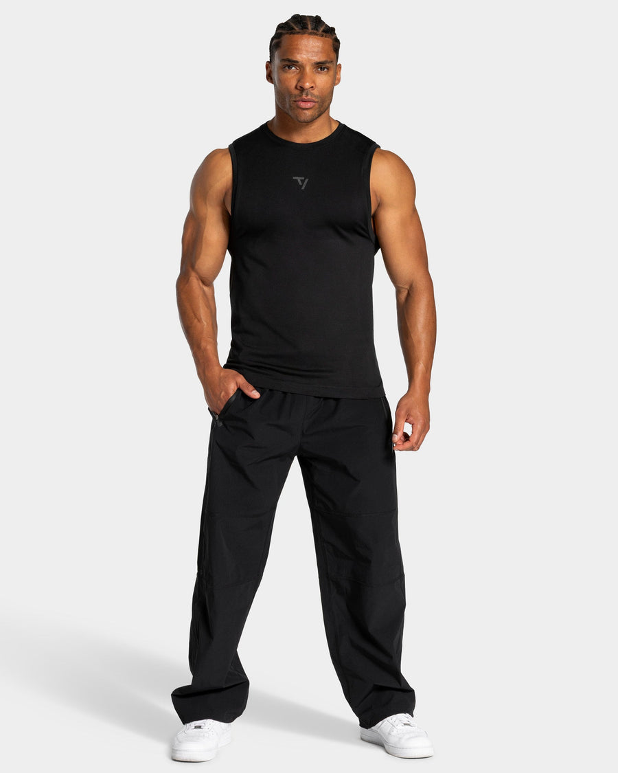 Débardeur Workout sans coutures « noir/anthracite »