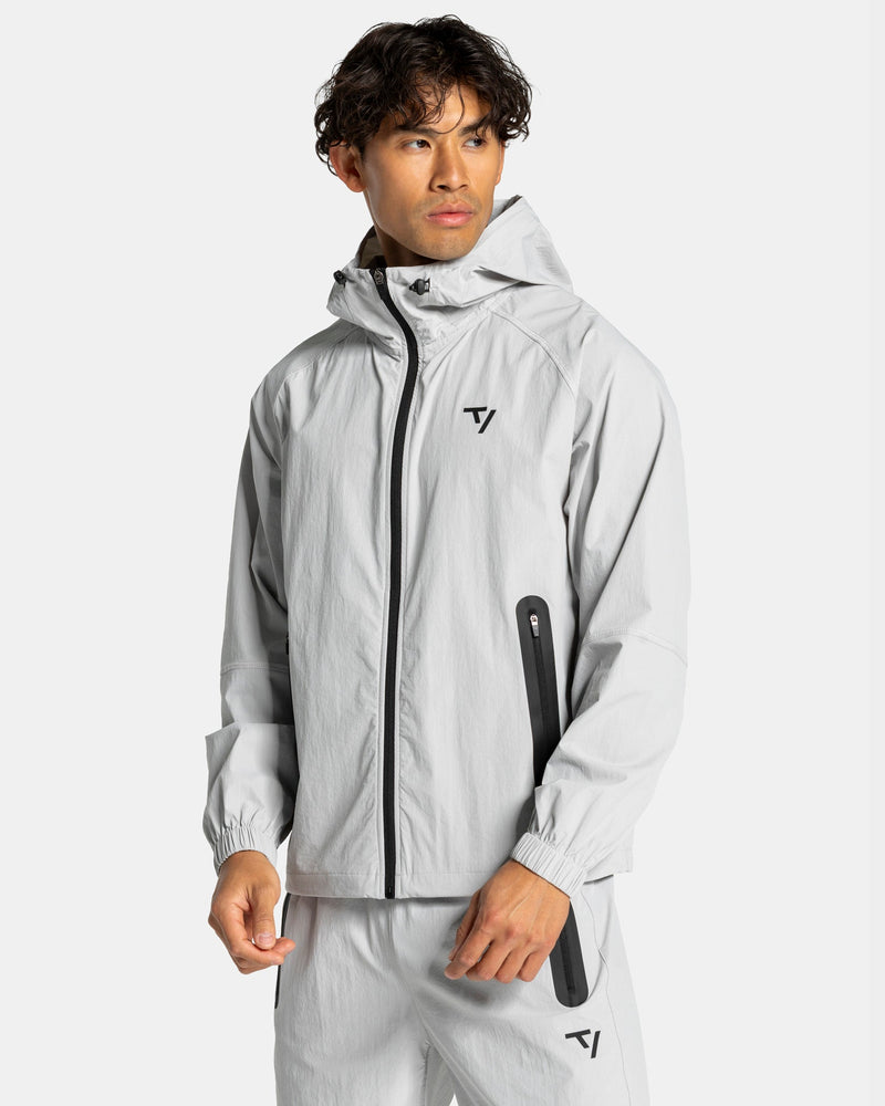 Veste de sport zippée Workout « gris clair »