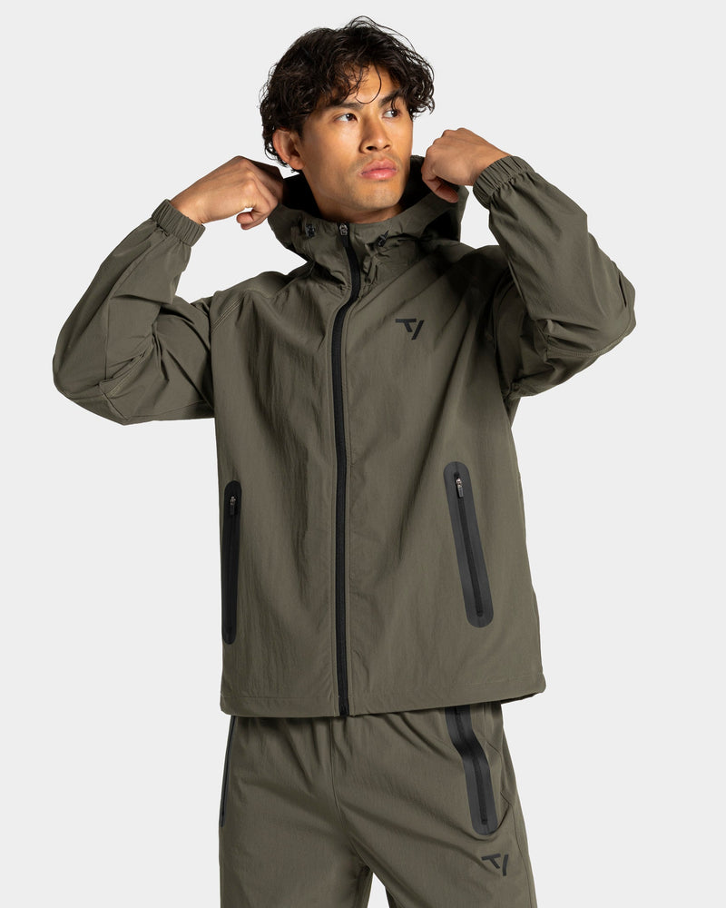 Veste de sport zippée Workout « Olive »
